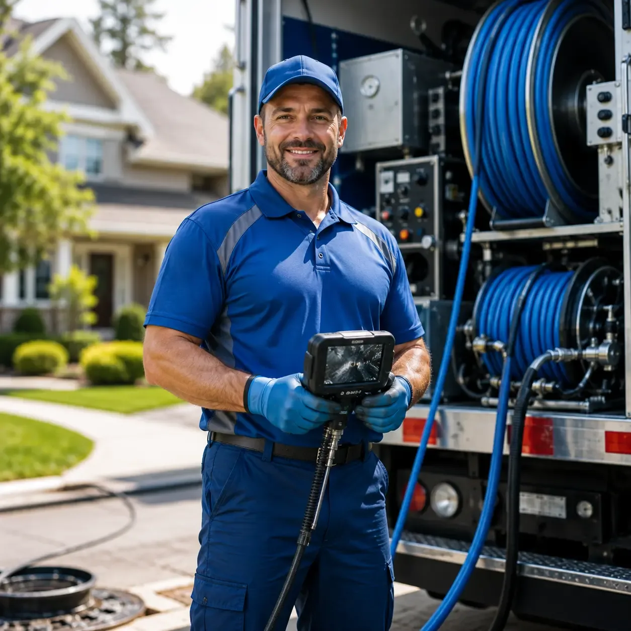 Local outdoor drain cleaning specialists in Pratt, WV